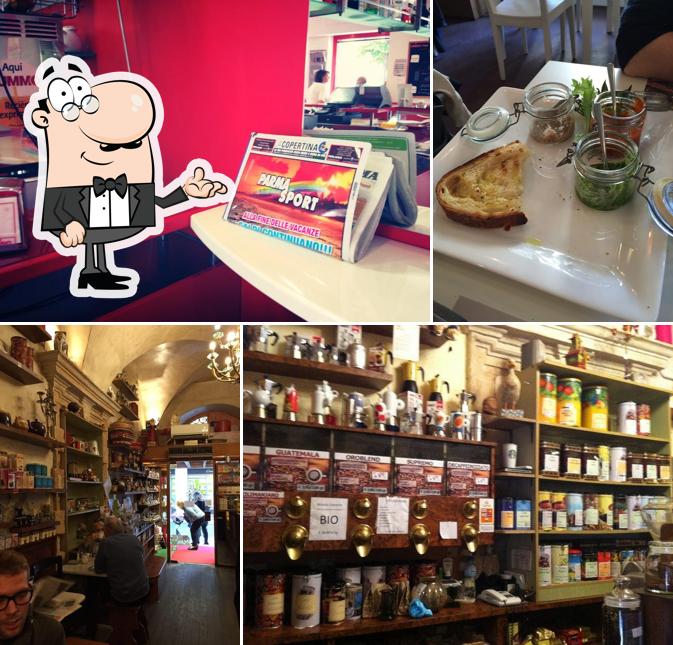 Gli interni di Caffè Tubino