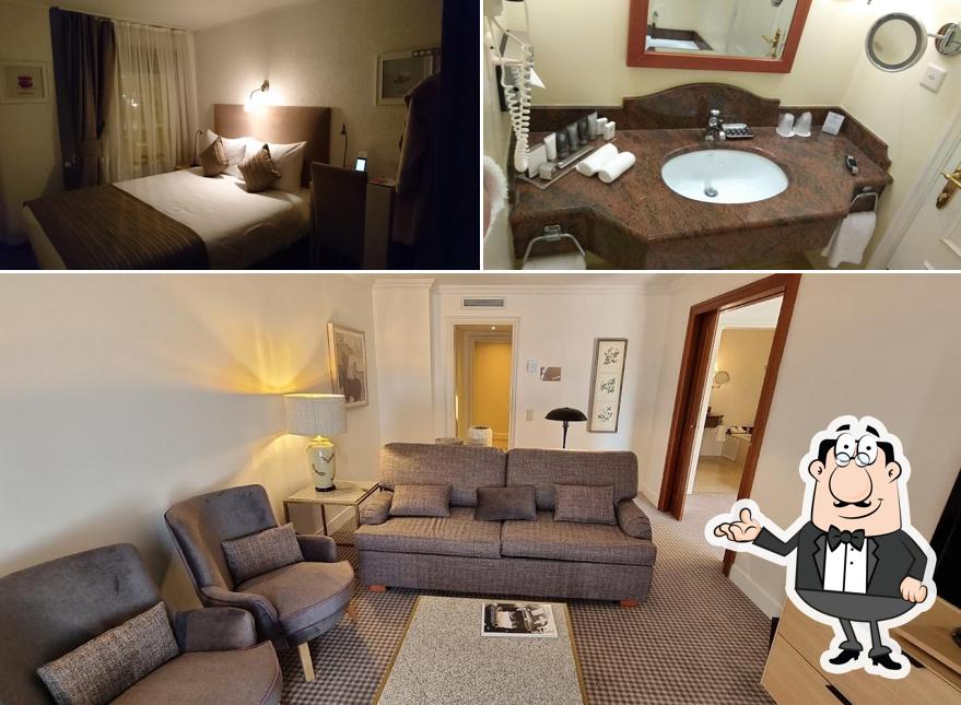 Gli interni di Hôtel La Barcarolle