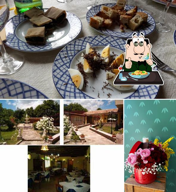 Tra le diverse cose da La Margherita si possono trovare la cibo e esterno