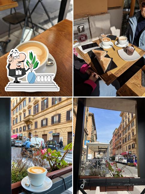 La esterno e bevanda del ristorante