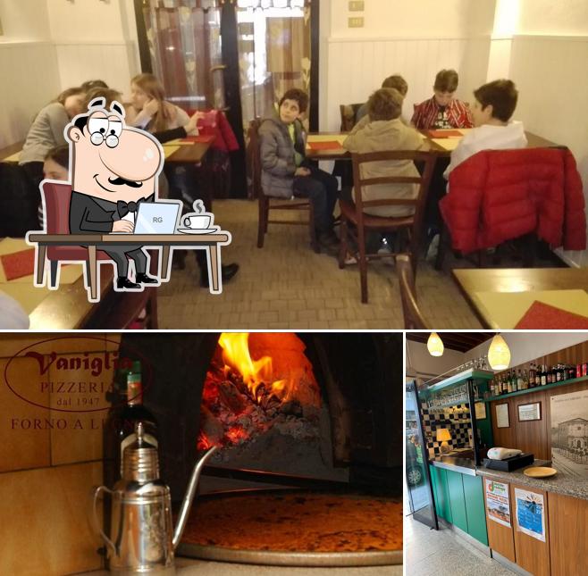 Gli interni di Vaniglia