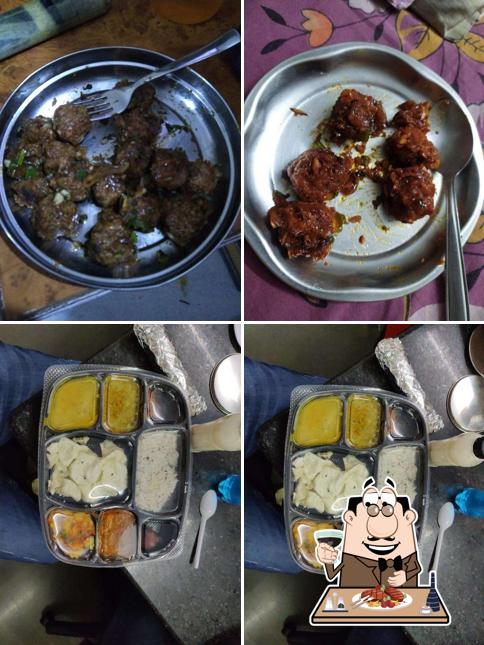 Pick meat dishes at Radhe Dokala