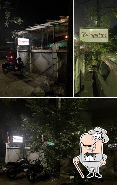 The exterior of Barapatre Saoji hotel