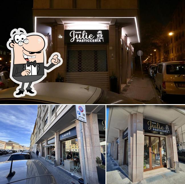 Gli esterni di Caffè Julie