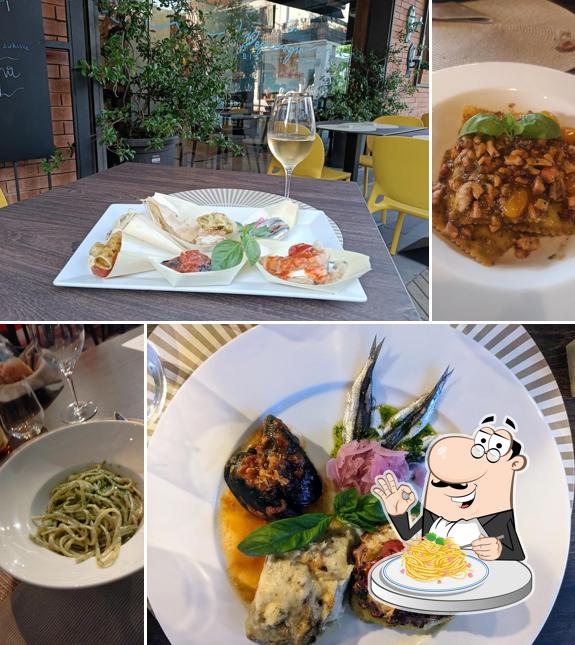 Spaghetti alla carbonara al Il Pescemagra