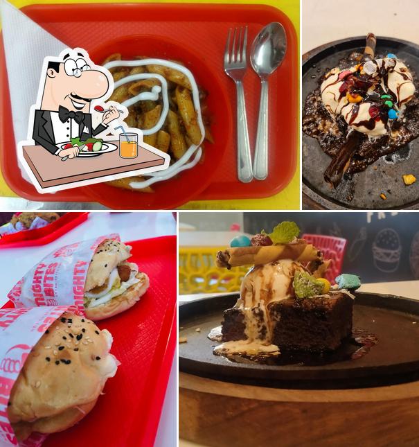 Food at Mighty Bites Erode