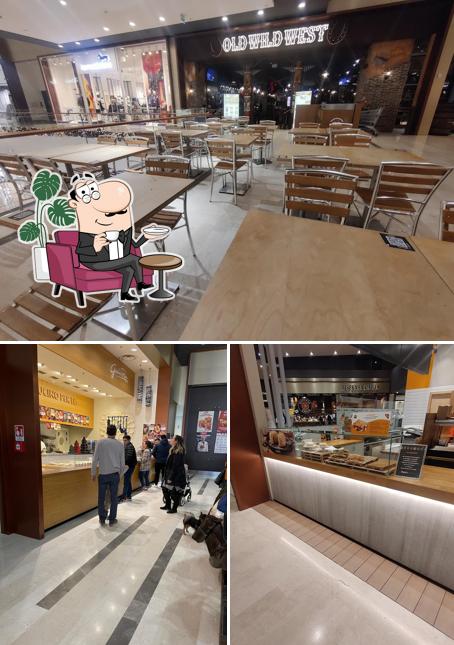 La interni e esterno del ristorante