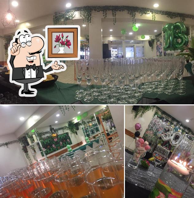 Gli interni di Belvedere Beach Club Torvajanica