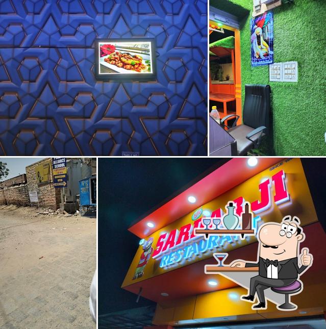 The interior of SARDAR JI RESTAURANT {SJR}