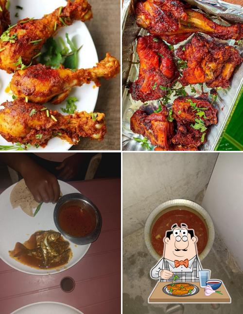 Chicken wings at Sakaram