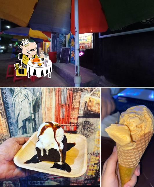 Ice cream at Trianglez