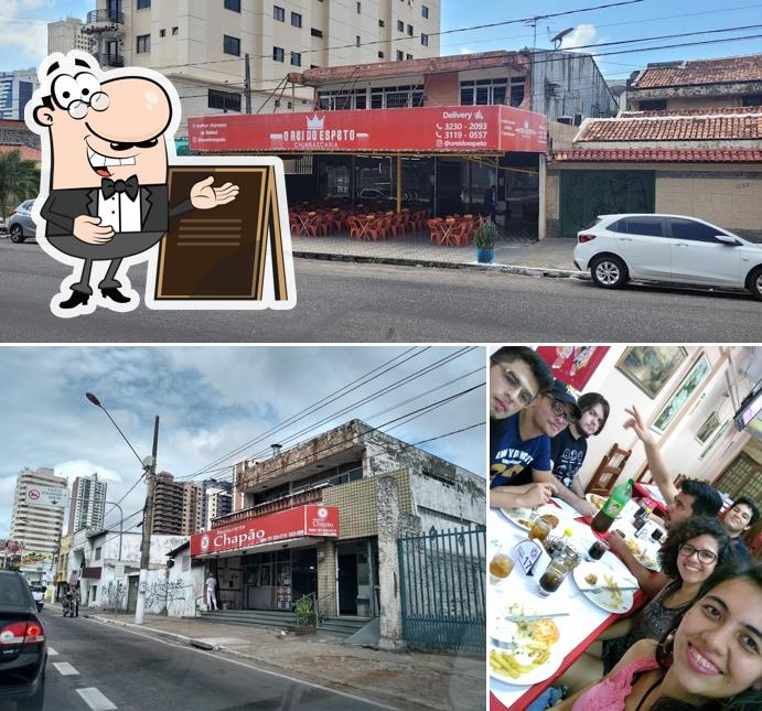 O exterior do Restaurante Chapão Temperos Oriental