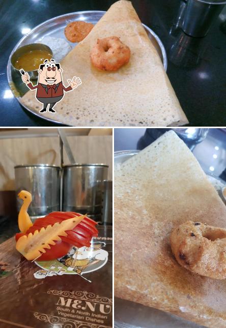 Meals at SREE MU Saravana Bhavan