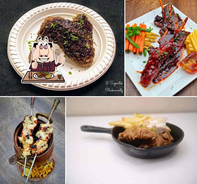 Meat meals are available at SteakYard