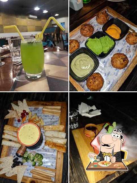 Food at The Waterside Restaurant