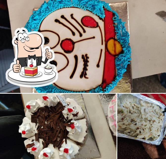 Order one of the sweet dishes