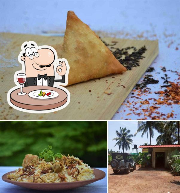 Take a look at the image displaying food and exterior at Eden Cafe