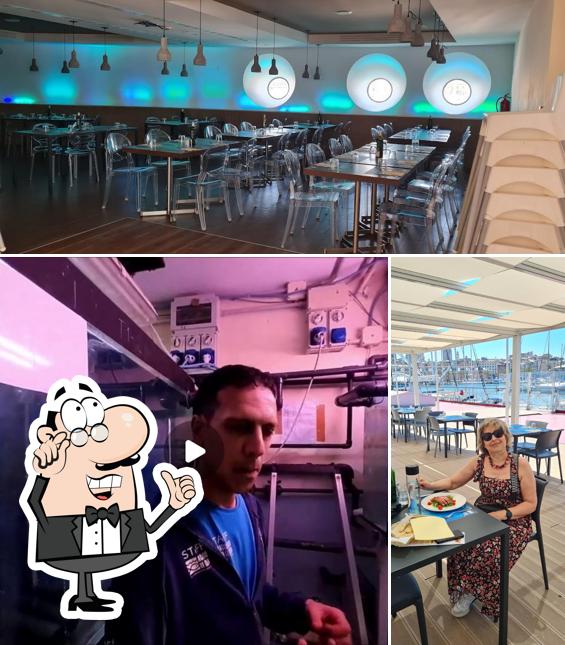 Siediti a un tavolo di Gusto a bordo