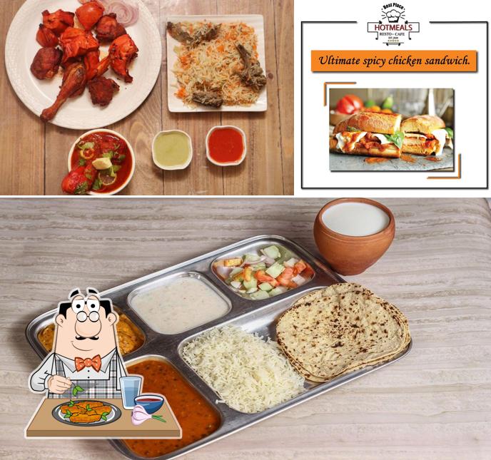 Chicken wings at Hot Meals