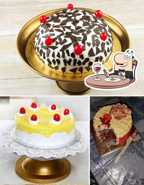 Food at Monginis Cake Shop