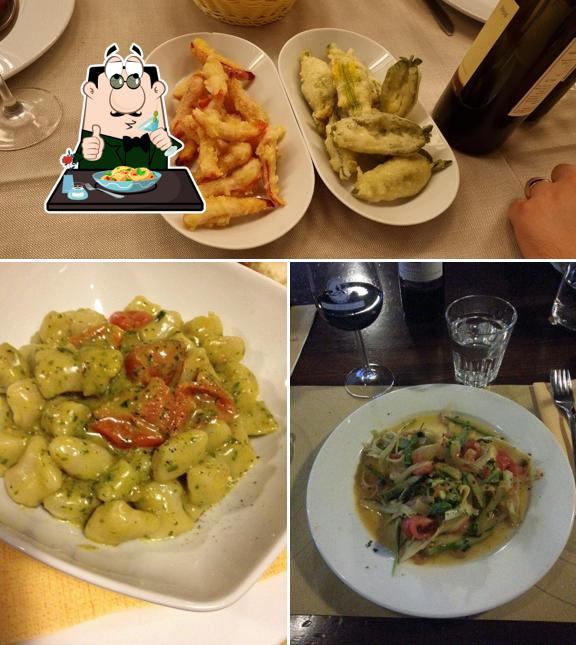 Platti al Osteria Cantagallo