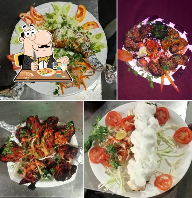 Food at Hotel Adarsh Palace