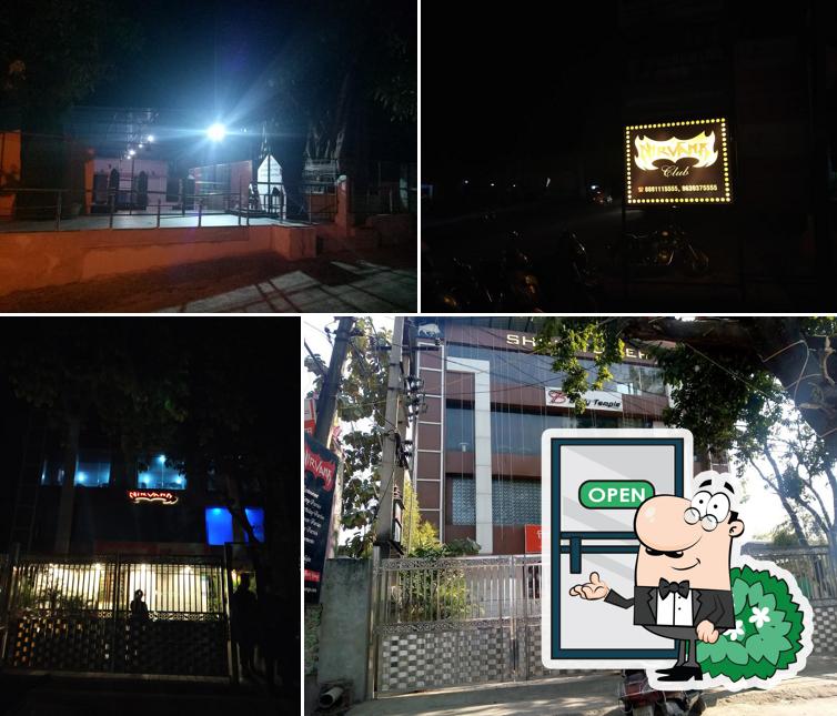 The exterior of Nirvana club dehradun