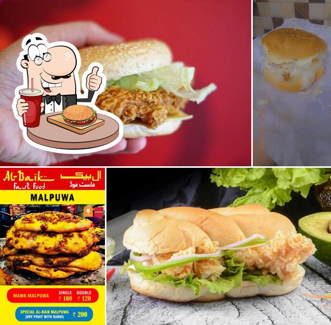 Order a burger at Al Baik Fast Food Centre