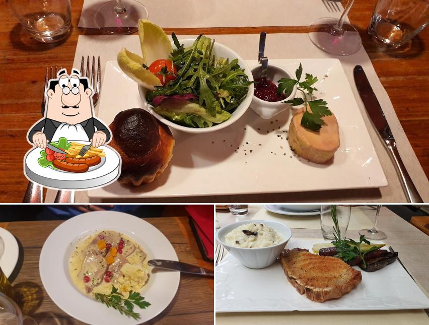 Platti al Café Le National - Restaurant à Martigny-bourg