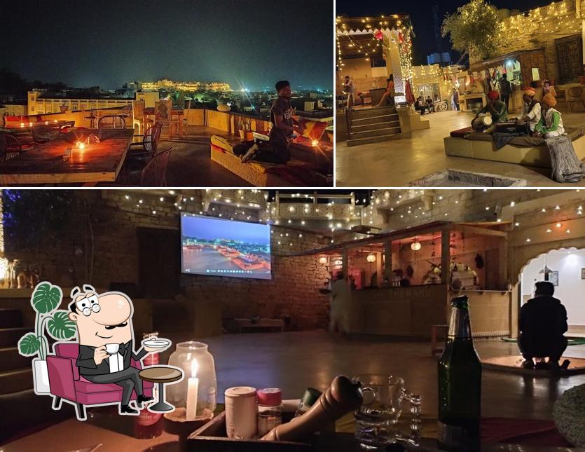 Check out how Café The Kaku Jaisalmer looks inside