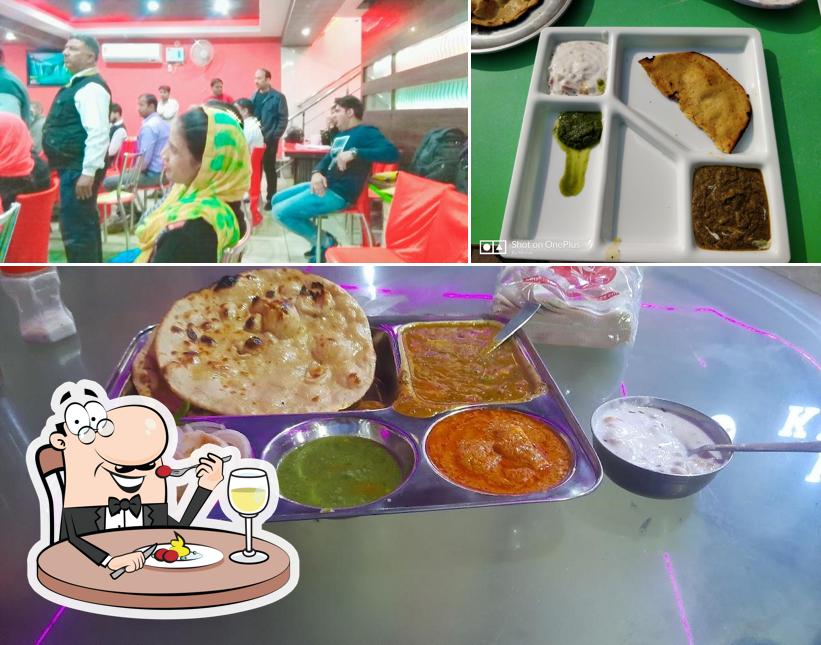 Food at Hari Krishan Dhaba (hk)