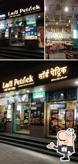 The interior of Lord Petrick Coffee & Burger- Virar