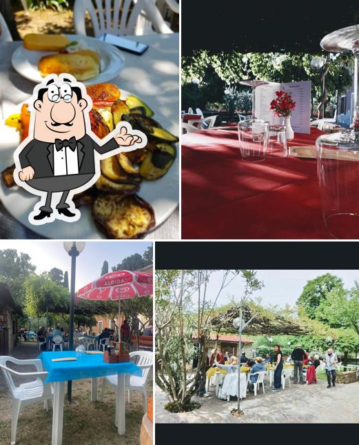 Dai un'occhiata agli interni di Osteria de Toni