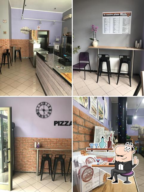 Gli interni di Pizzeria d'asporto da Lucky