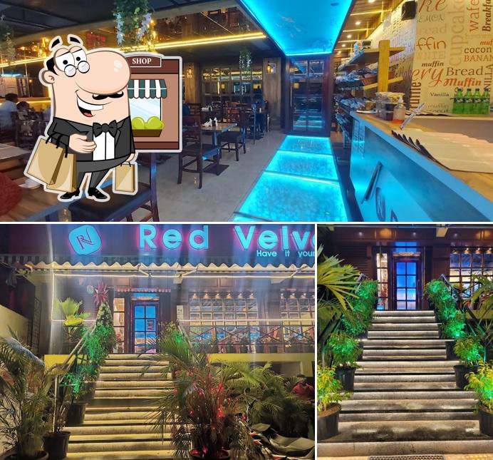 The exterior of Red Velvet Marripalem