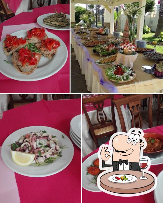 Cibo al Ristorante ed Eventi Villa Aurora