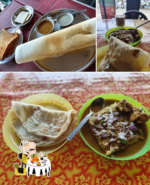Food at Rosena Cafe