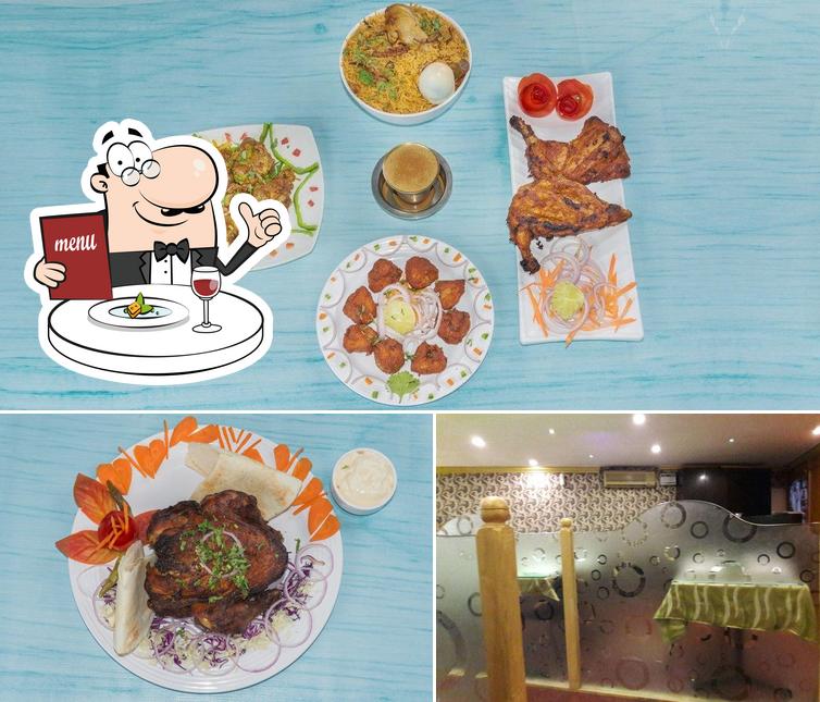 The photo of food and interior at Aadhil fusion food