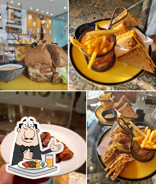 Food at Caramel Restaurant