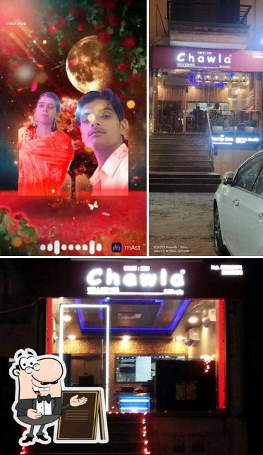 The picture of exterior and interior at Chawla Dillivala Restaurant