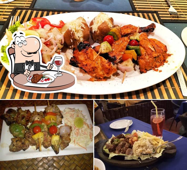 Coyote Bar & Restaurant offers meat dishes