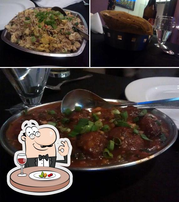 Food at Diva Restaurant