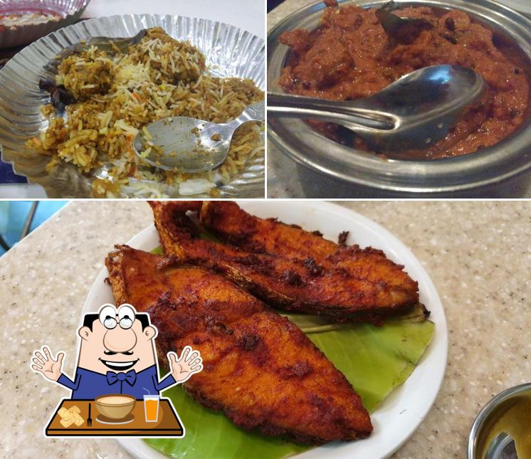 Food at Harish Lunch Home