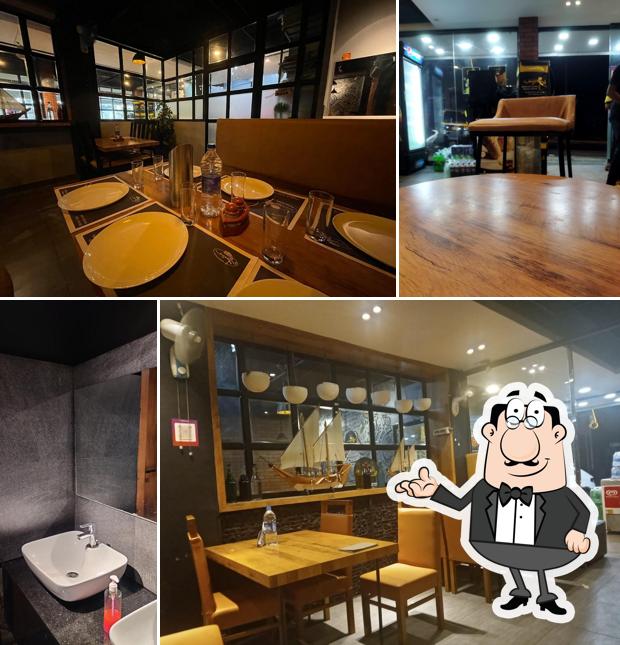 The interior of Pandarees Restaurant & Catering