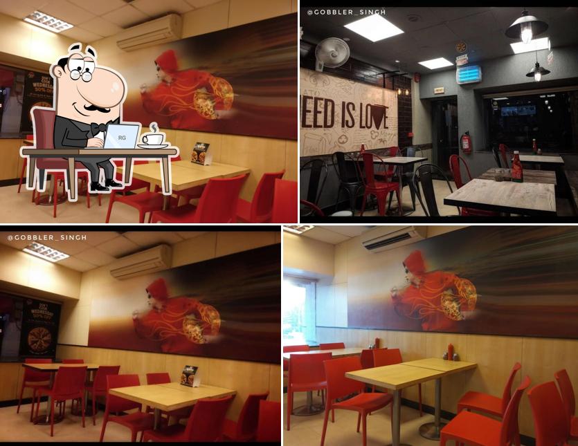 Check out how Pizza Hut Mansadevi, Panchkula looks inside