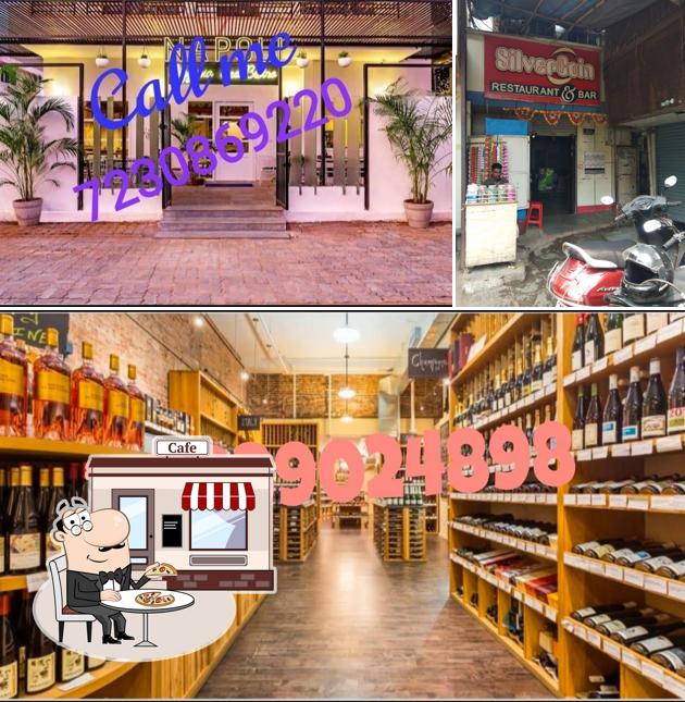 The exterior of Silver Coin Bar