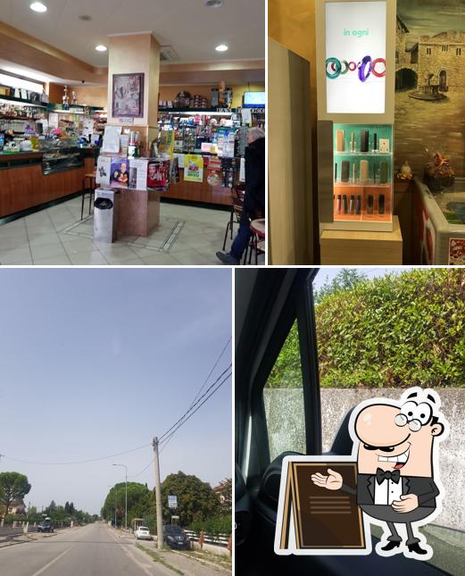 La esterno e interni del ristorante