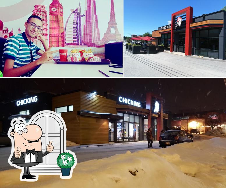 L'extérieur de Chicking