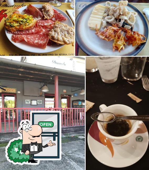 Gli esterni di Diavolo Rosso - Osteria da Gigi