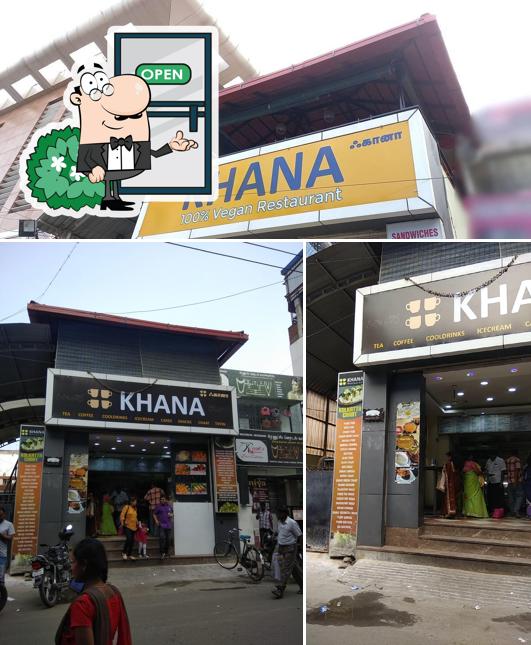 The exterior of Khana